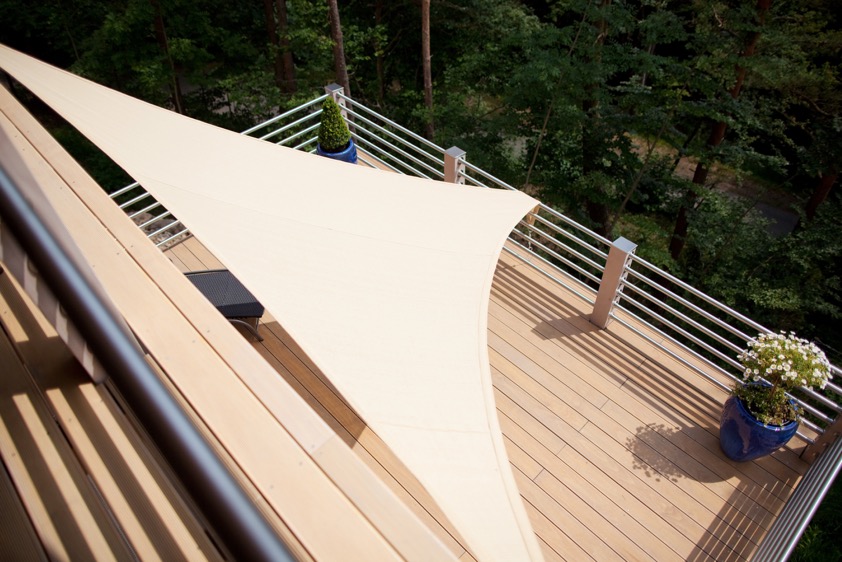 Grosse Dachterrasse mit Wohnung