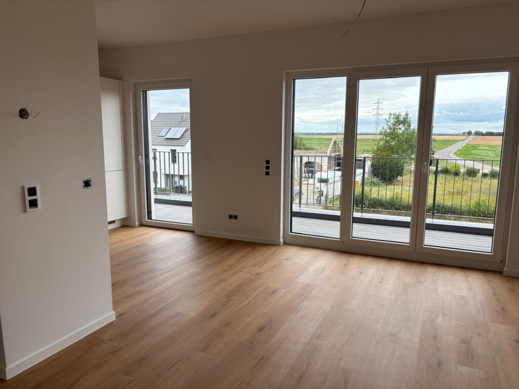 Blich auf den Balkon