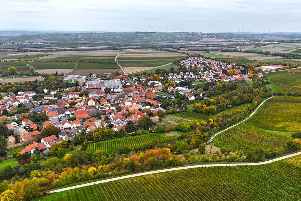 Luftaufnahme frontal