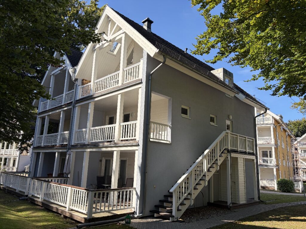 Rückansicht, Treppenaufgang Whg.