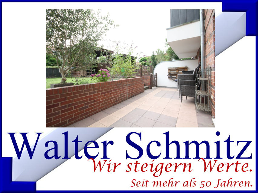 Terrasse  und  Garten