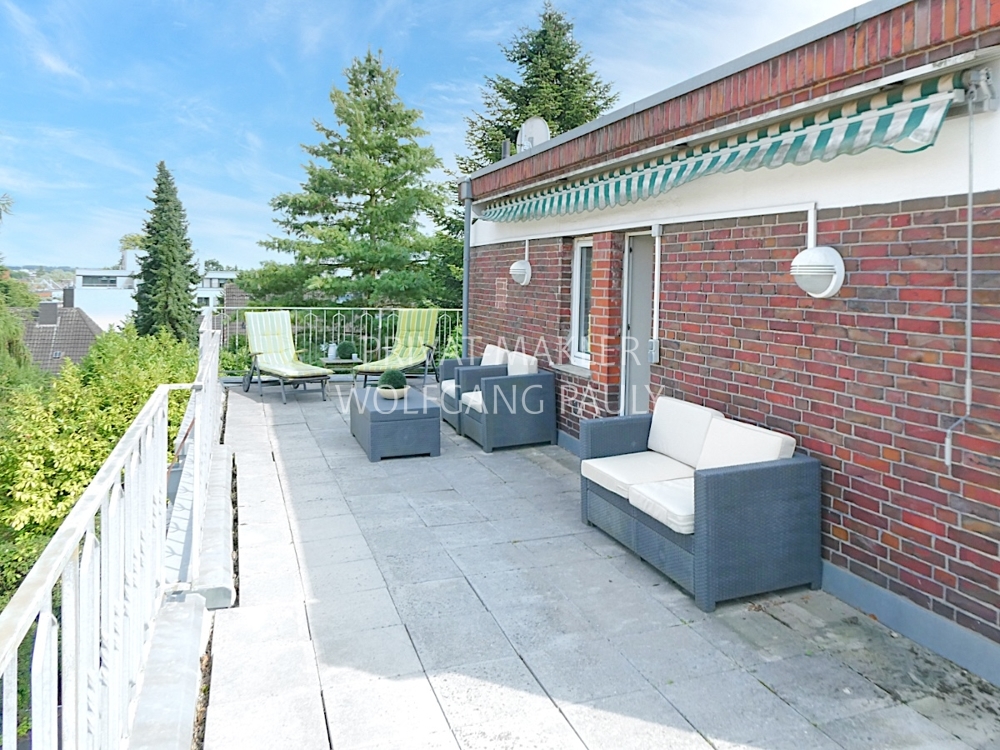 Teilans. Dachterrasse