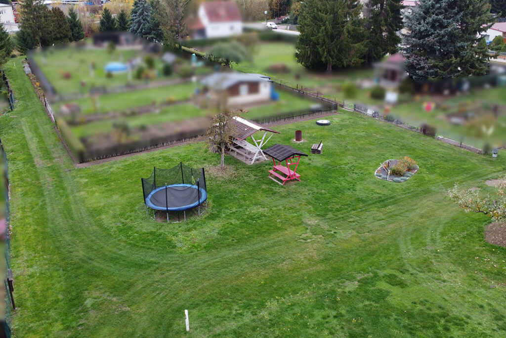 Luftaufnahme seitlich