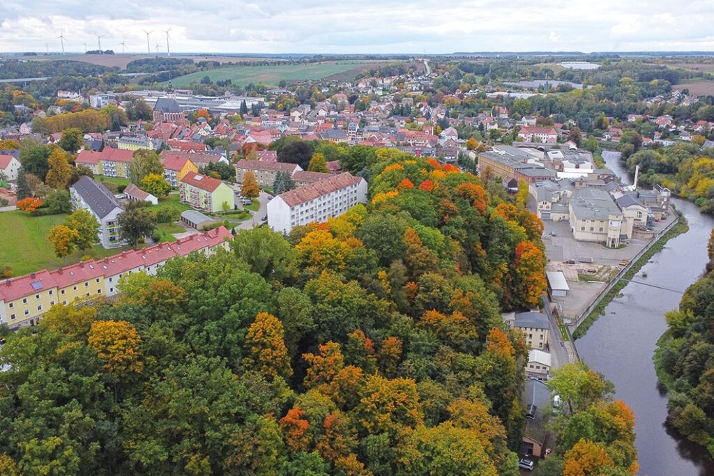 Luftaufnahme in Richtung Norden