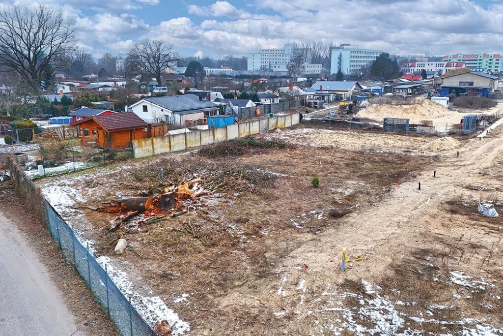 Luftaufnahme Straßenansicht