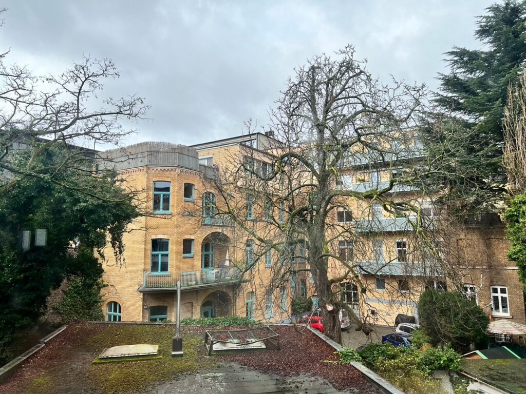 Blick vom hinteren Balkon