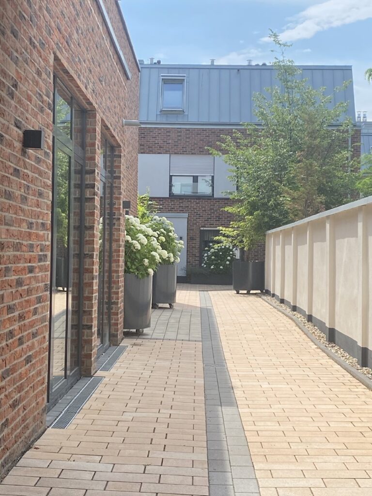 Außenvisu Abendansicht