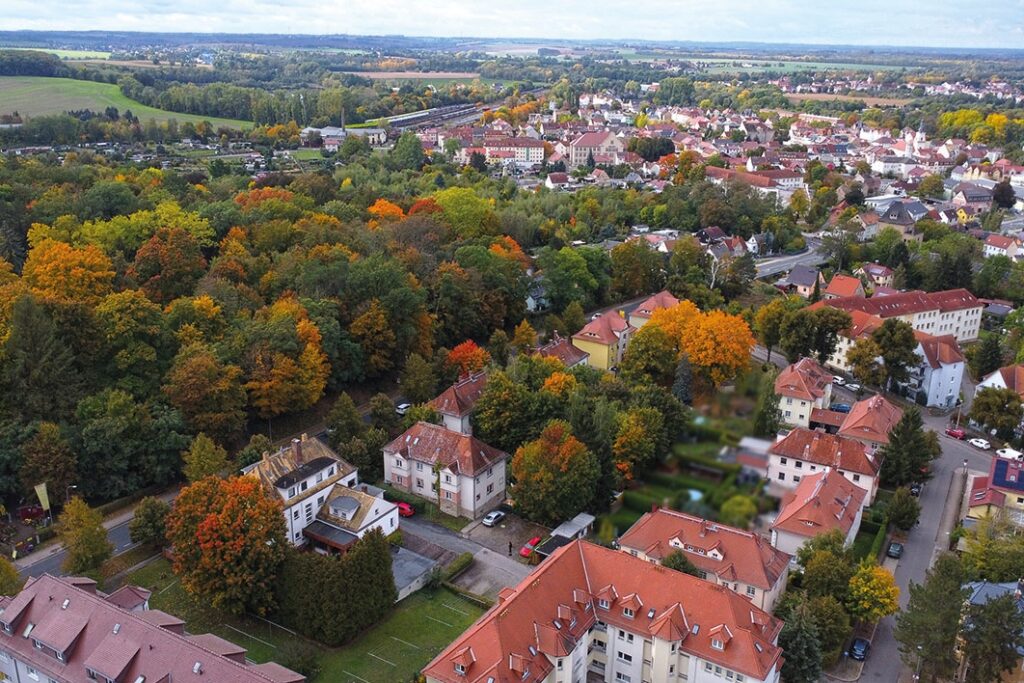 Ansicht des Vorderhauses