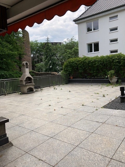Riesige Terrasse