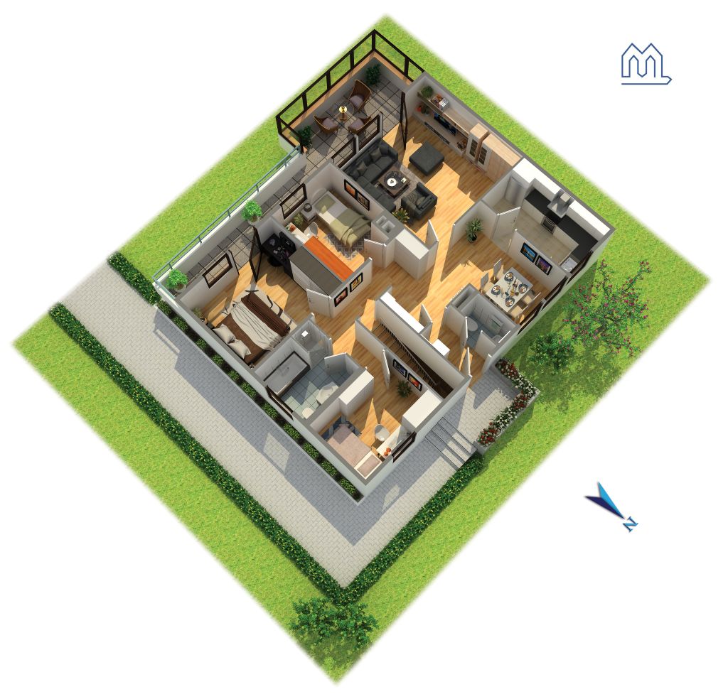 Grundriss Erdgeschoss