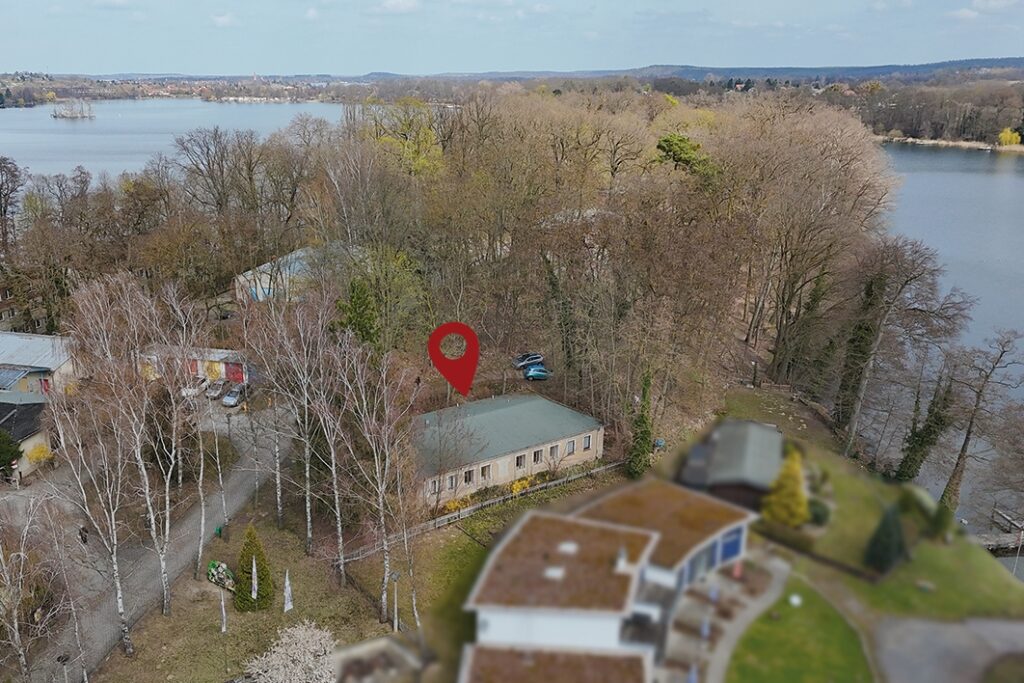 Luftaufnahme - Blick auf den Petzower See