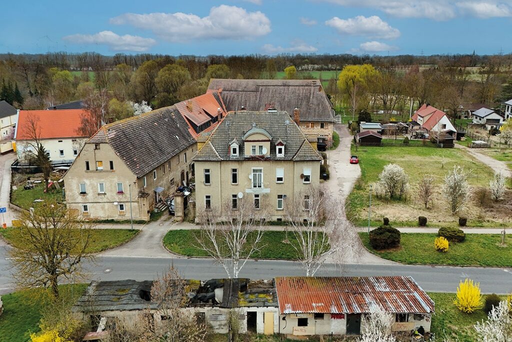 Luftaufnahme Frontansicht