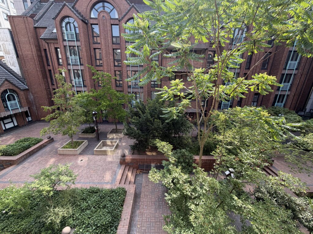 Blick in den Innenhof