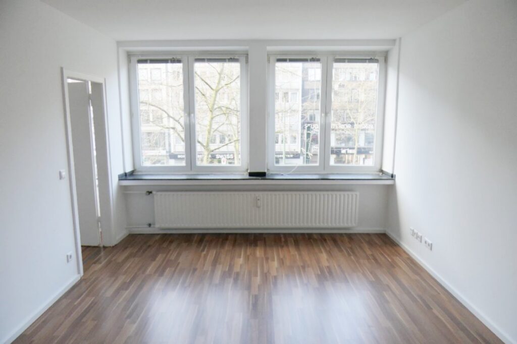 Blick durch das Büro
