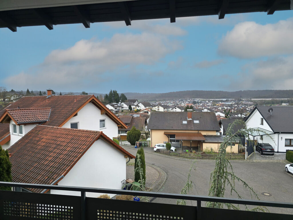 Ausblick über Dielheim