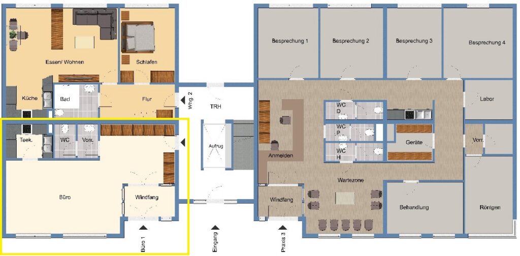 Haus 10 -Grundriss Erdgeschoss