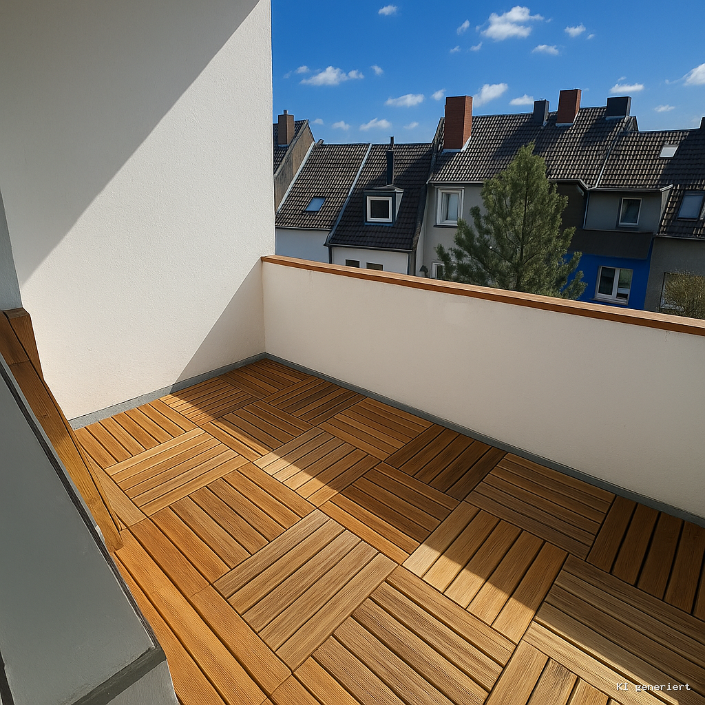 Balkon Hinterhof