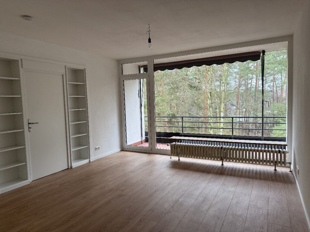 Wohnzimmer mit herrl. Blick ins Grüne