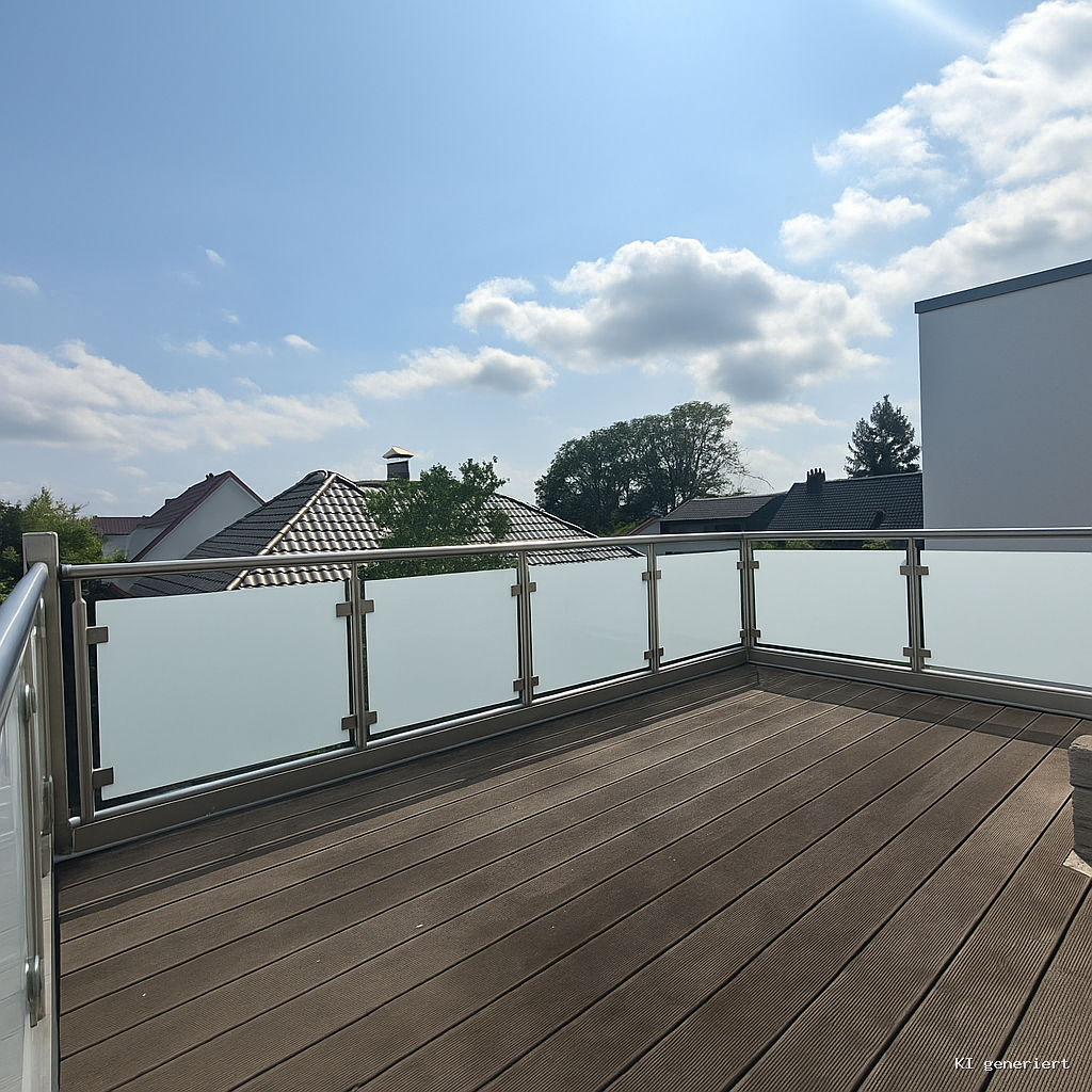 großzügiger Balkon