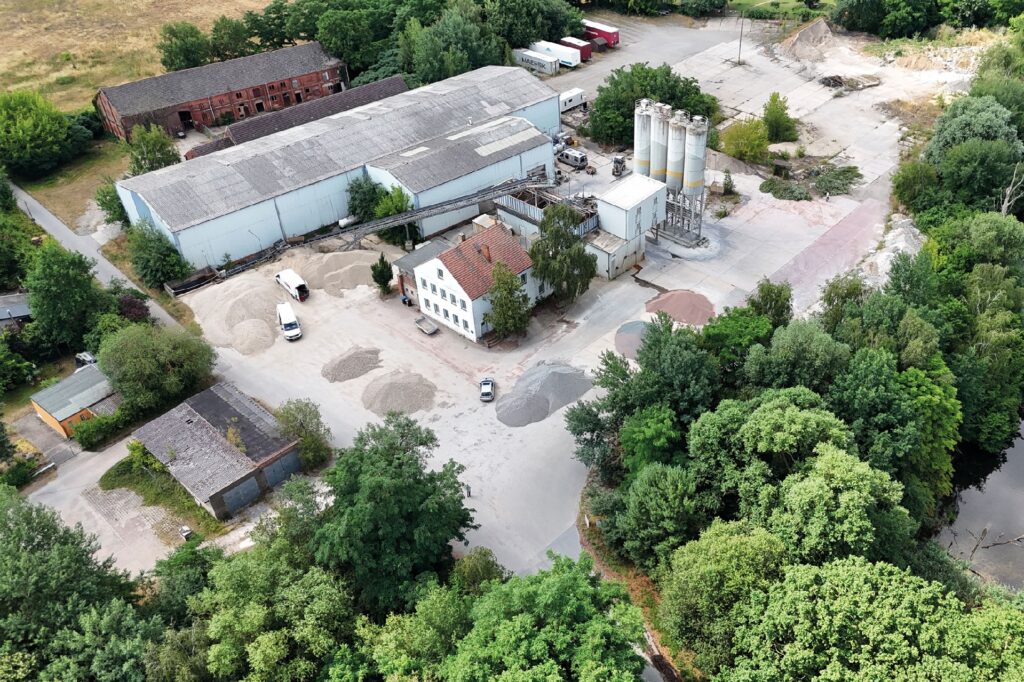 Luftbild mit Umgebung