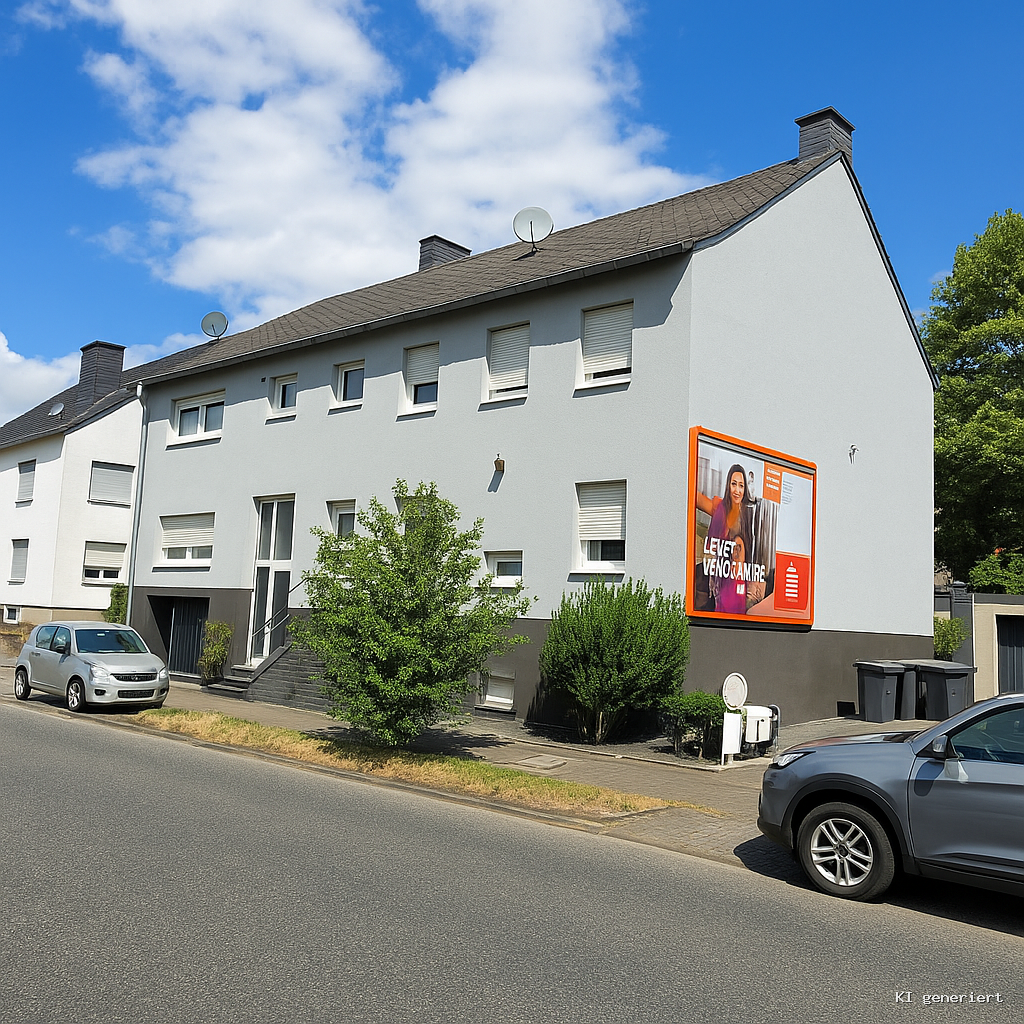 Hausansicht Straße