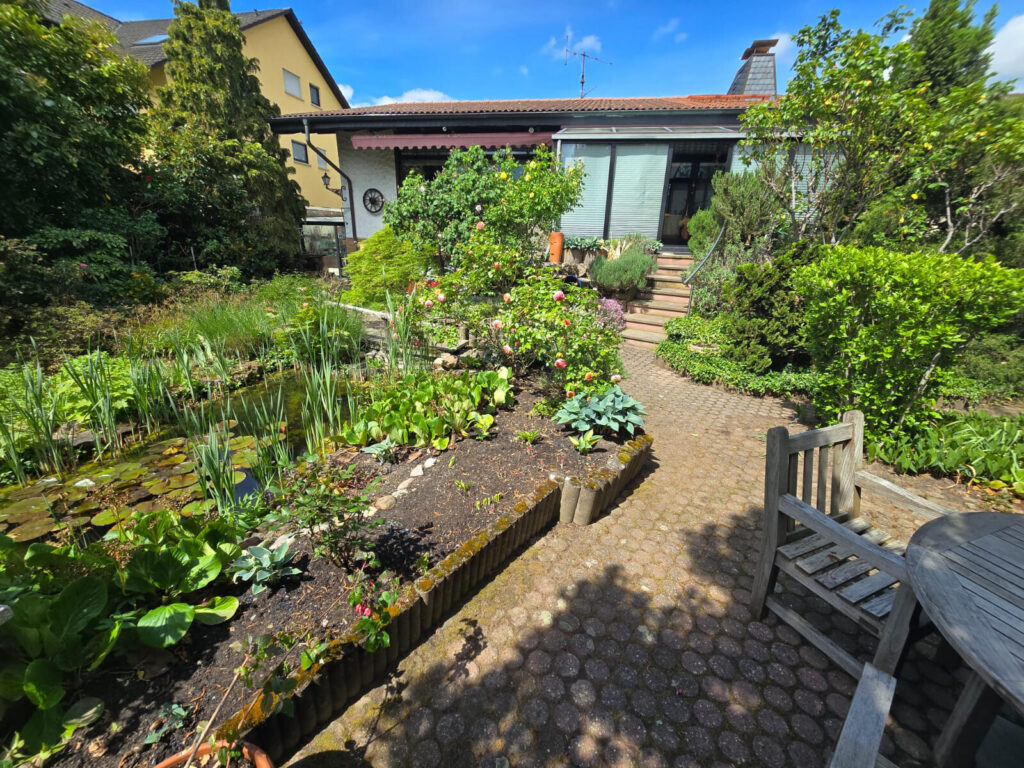 Hausansicht Gartenseite