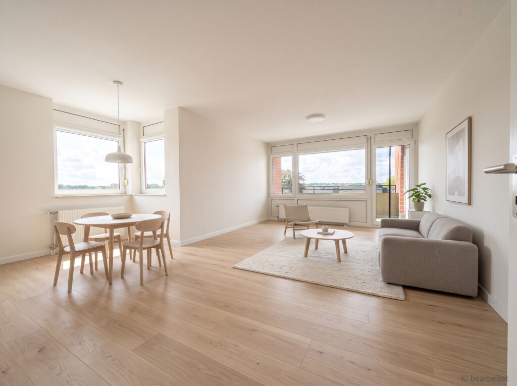 Wohn- Esszimmer Einrichtungsbeispiel