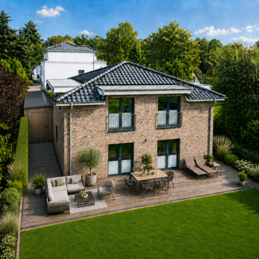 Ansicht Garten