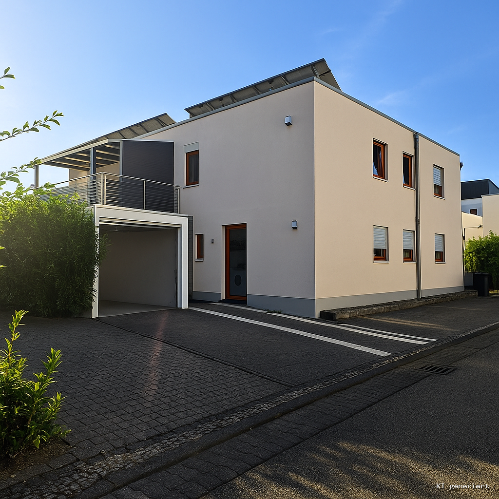 Hausansicht seitlich