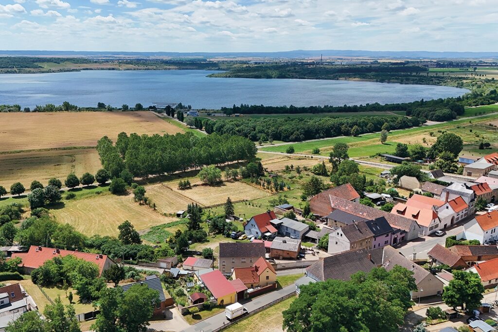 Mit Blick auf Concordia See