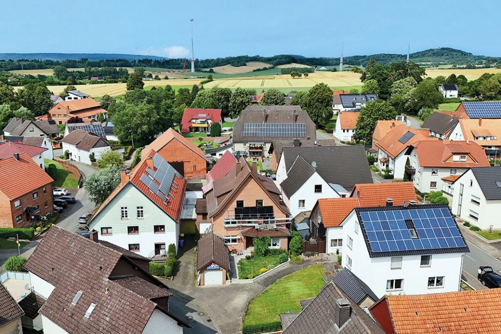 Luftbild mit Umgebung